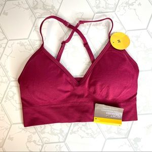 ## Secret Treasures Burgundy Bralette